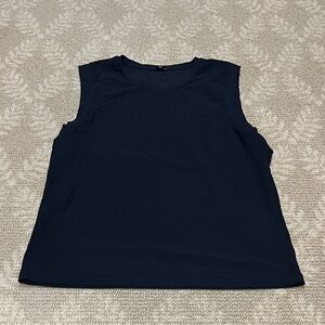 The Upside Navy Muscle Tee